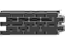 Фасадная панель Grand Line Состаренный кирпич Премиум/Design шоколадный со швом RAL 7006