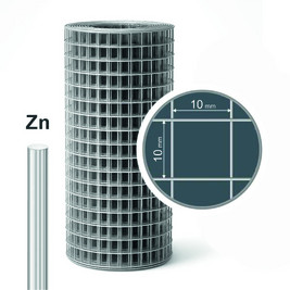 Сетка сварная ОЦ 10*10*0,6мм 1,0х15м (15кв.м)