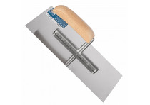 Гладилка нержавеющая 120мм*280мм деревянная ручка