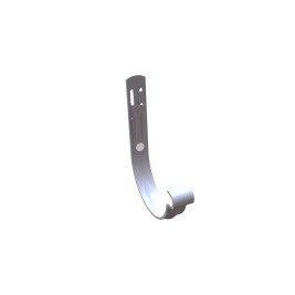 Кронштейн желоба короткий, белый, RAL 9010, 125/90 SMARTLINE Steel