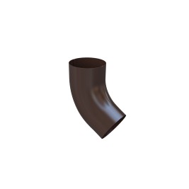 Колено трубы 60°, коричневый, RAL 8017, 125/90 SMARTLINE Steel
