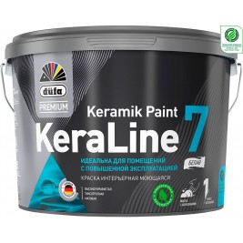 Dufa Premium ВД краска KeraLine 7 база1 белая 0,9л