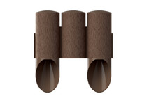 Огородная палисада 3 MAXI (коричневый)