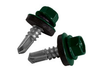 Саморез кровельный 5,5х19 RAL 6005 (зеленый мох)