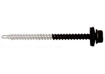 Саморез кровельный 4,8х70 RAL 9005 (100 шт/уп, глубокий черный)