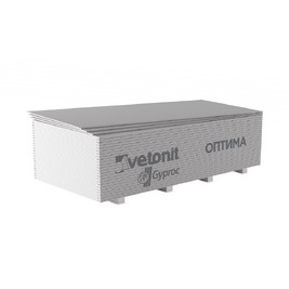 Гипсокартон GYPROC ГКЛ Оптима 1200х2500х12,5 (50шт/пал)