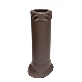 Вентиляционный выход канализации 110/160/500 ИЗ шоколадный VILPE Standart