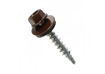 Саморез кровельный 4,8х29 RAL 8017 (250 шт/уп, шоколадно-коричневый)