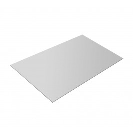 Плоский лист с плёнкой PE RAL 9003 2м*1,25м 0,4