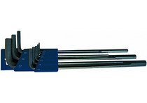 Набор ключей имбусовых удлиненных с шаром, 6-ти гранник, 9 предметов