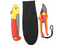 Набор садовый:секатор, ножовка складная, нейлоновый чехол GRINDA