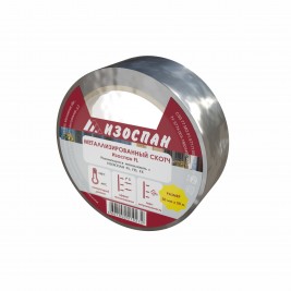 Лента соединительная односторонняя металлизированная Изоспан FL 50 п.м.