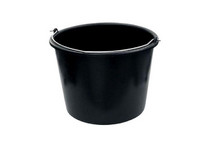 Ведро строительное пластиковое круглое 12л, BIBER