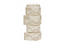 Угол наружный Grand Line Дикий камень Classic молочный