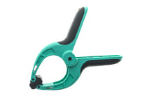 Струбцина клещеобразная, усиленная пружина, пластик. корпус, 160мм, зев 70мм Sturm!