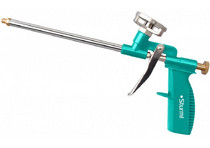 Пистолет для монтажной пены, пласт. корпус, железный курок и регулир. винт Sturm!