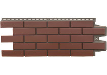Фасадная панель Grand Line Клинкерный кирпич Элит/Design Plus корица с темно-бежевым швом
