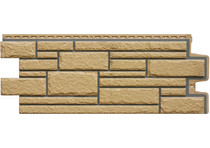 Фасадная панель Grand Line Камелот Премиум/Design песочный со швом RAL 7006