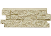 Фасадная панель Grand Line Дикий камень Стандарт/Classic бежевая