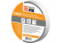 Лента двусторонняя для склейки пароизоляции СВ25*50м Multi Fix
