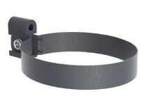 Хомут трубы, матовый серый графит, RAL 7024, 125/90, Rima Matt