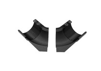 Угол желоба регулируемый 100-165°, внутренний, матовый чёрный, RR33, 125/90, GLC Matt