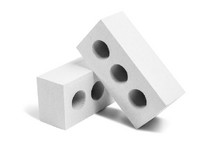 Кирпич силикатный Лицевой, полуторный (белый) 3-пустотный, 352 шт/под, 4224 шт в маш