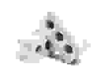 Кирпич силикатный Лицевой, полуторный (белый) 3-пустотный, 352 шт/под, 4224 шт в маш