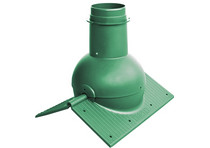 Коньковый элемент Krovent Pipe-Cone зеленый (RAL 6005)