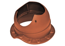 Проходной элемент для м/ч Krovent Base-VT Wave 110 красно-коричневый (RR 29)