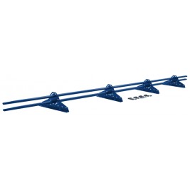 Снегозадержатель трубчатый овальный RAL 5005 3м GL NEW