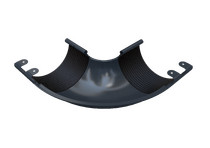 Угол желоба 90°, внешний, серый, RAL 7024, 125/90 SMARTLINE Steel