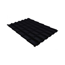 Металлочерепица Классик 0,5 Velur20 RAL 9005
