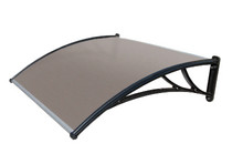 Козырек 1200мм бронзовый кроншетейн коричневый Faracs