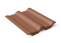 Рядовая черепица Франкфуртская (коричневый)