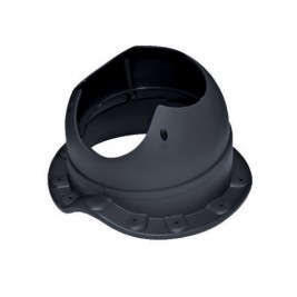 Проходной элемент для м/ч Krovent Base-VT Wave 110 чёрный (RAL 9005)