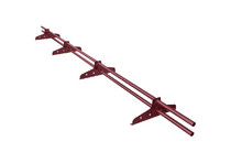 Снегозадержатель трубчатый круглый RAL 3005 1м NewLine