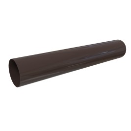 Труба водосточная 3 м п., темно-коричневый, RAL 8019, 152/100 SMARTLINE PVC