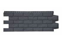 Фасадная панель Grand Line Состаренный кирпич Стандарт/Classic графит