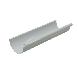 Желоб водосточный 152 мм, 3 м п., белый, RAL 9010, 152/100 SMARTLINE PVC