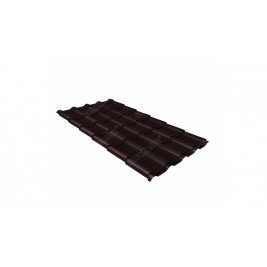 Металлочерепица Камея 0,5 Satin RAL 8017