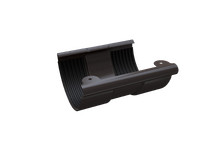 Соединитель желоба, темно-коричневый, RR 32, 125/90 SMARTLINE Steel