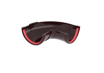 Угол желоба составной 90-150 град. ПВХ Grand Line шоколадный