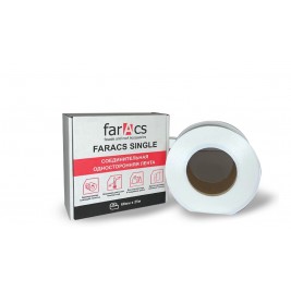 Лента двусторонняя для склейки гидро-пароизоляции 30мм*25м белый FarAcs