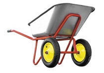 Тачка строительная 110л (2 колеса)