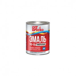 Эмаль ПФ-115 серая 0,8кг Витеко
