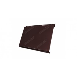 Сайдинг метал. Вертикаль GL classic 0.45 RAL 8017