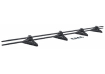 Снегозадержатель трубчатый овальный RAL 7024 3м GL NEW