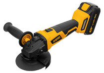 УШМ аккумуляторная BLG-IB-18-125-4, б/щ, 18 В,125 мм, 1х4Ач, 10000об/мин Denzel