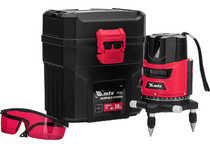 Уровень лазерный CRX-30R, 30м, красный луч, 3ААА, 5/8